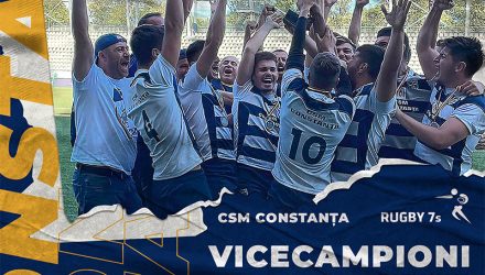 CSM Constanța devine vicecampioană națională în primul sezon de Rugby în 7