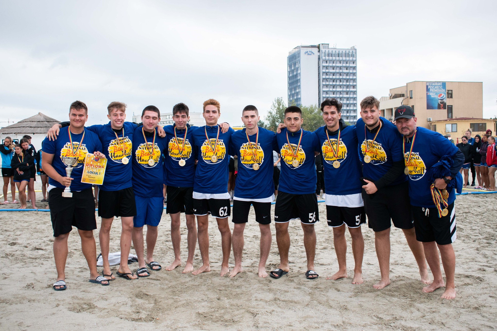 CSM Constanța este campioana națională la Beach Handball la categoria de vârstă Juniori A și B.