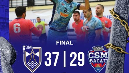 A șaptea victorie în Liga Zimbrilor! CSM Constanța – CSM Bacău 37-29