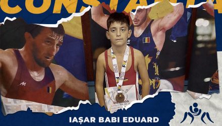 Medalie de bronz pentru luptătorul Eduard Iașar