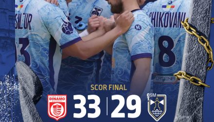 De la egal la egal, și chiar peste Dinamo! CSM Constanța a făcut un meci mare în derby-ul Ligii Zimbrilor