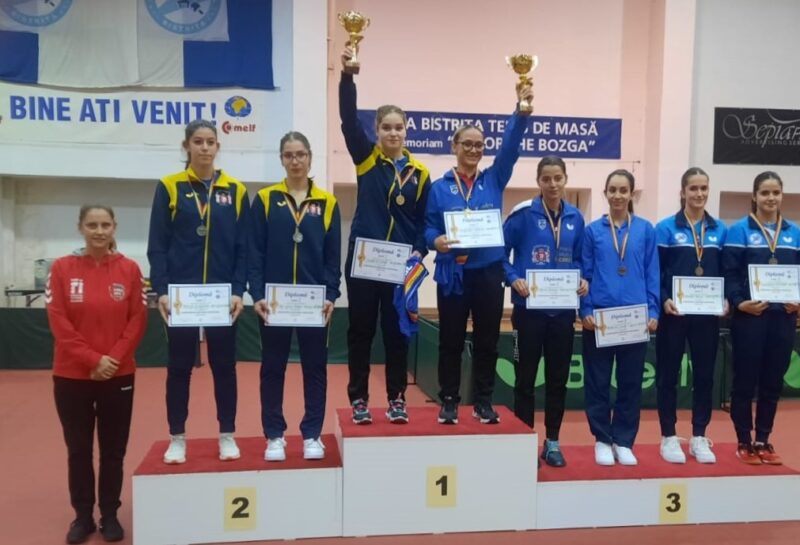 Noi medalii pentru secția de tenis de masă CSM Constanța!