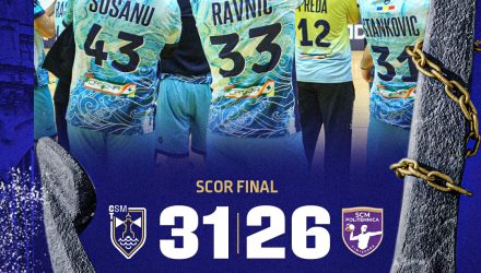A 9-a victorie pentru handbaliștii noștri! CSM Constanța – Poli Timișoara 31-26