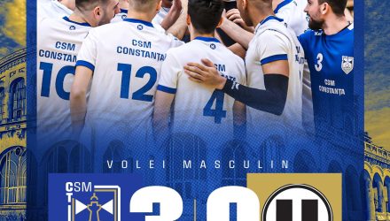 Voleibaliștii noștri au încheiat anul cu o victorie la Sala Sporturilor