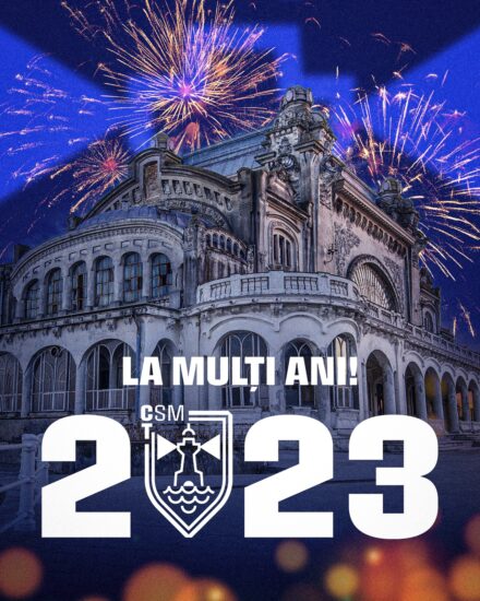 Ne-am bucurat de 2022, intrăm cu speranță în 2023! La Mulți Ani, Constanța!
