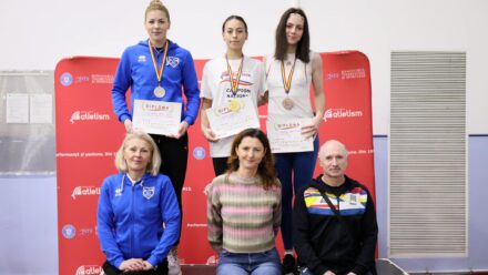 Cinci medalii pentru atleții noștri în prima zi a Campionatelor Naționale de Sală