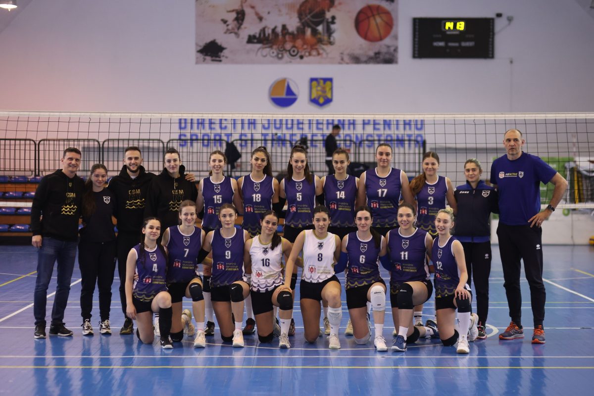 Victorie pentru voleibalistele noastre în derby-ul cu Sport Plus Brăila