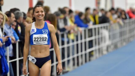 Atleta Petronela Simiuc Burr concurează la Campionatele Europene de Sală