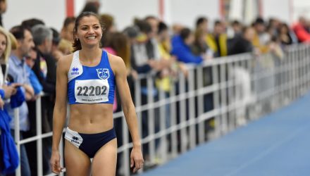 Atleta Petronela Simiuc Burr concurează la Campionatele Europene de Sală