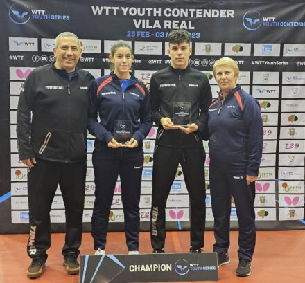 Medalie de argint pentru Andrea Teglas la World Table Tennis Youth Contender Vila Real