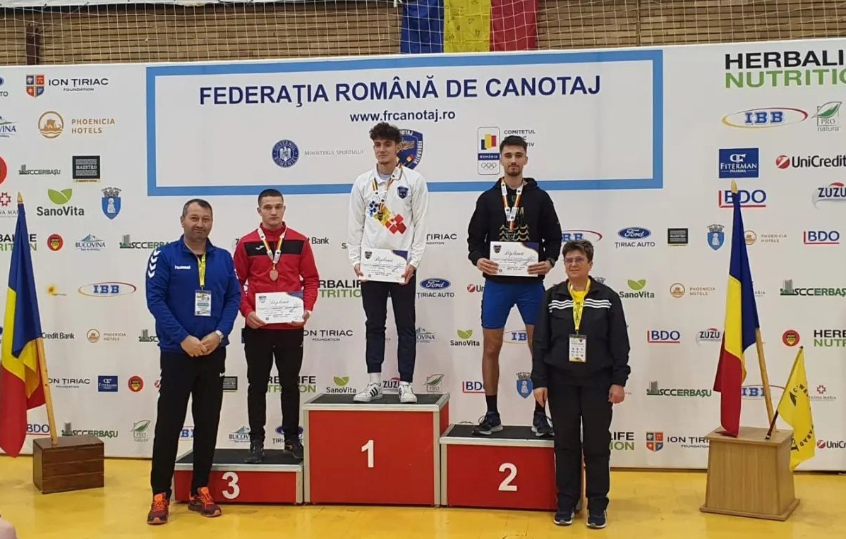 Canotorii CSM Constanța, medaliați la Campionatul Național de Ergometru
