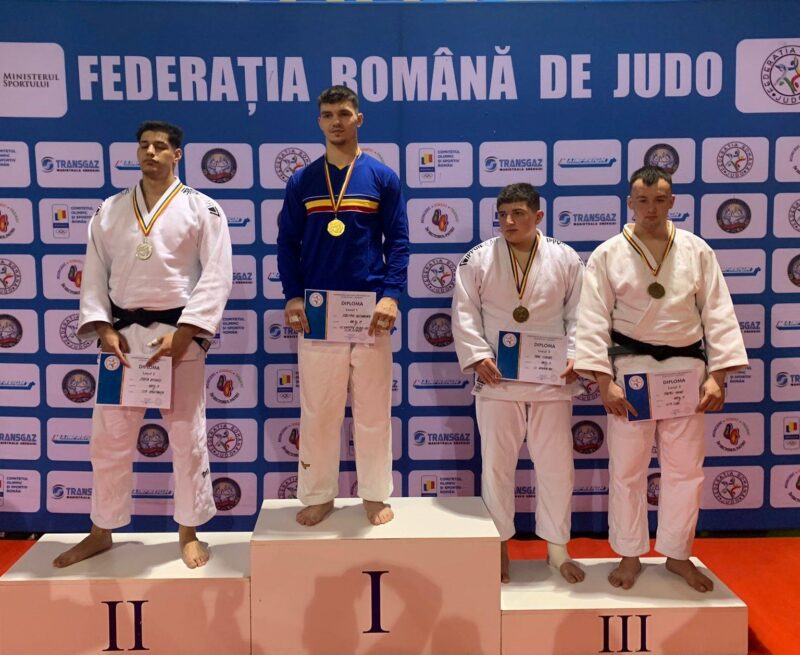 Medalii de argint și bronz la Campionatul Național de Judo U21!