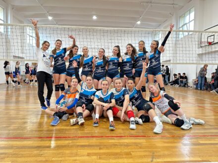 Voleibalistele cadete CSM Constanța s-au calificat în Top 6 la nivel național!