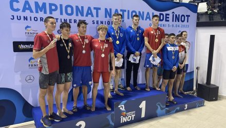 Salbă de medalii pentru înotătorii noștri la Campionatul Național de la Otopeni