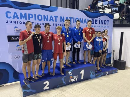 Salbă de medalii pentru înotătorii noștri la Campionatul Național de la Otopeni
