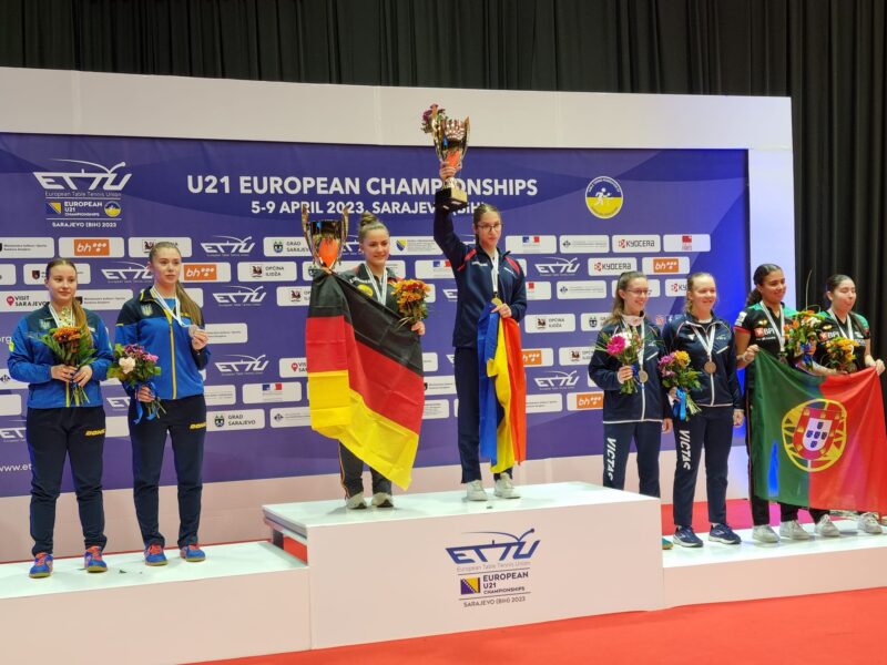 Bianca Mei-Roșu, campioană europeană U21 la dublu feminin!
