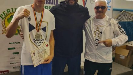 Marian Buleu obține prima medalie la seniori pentru secția de box