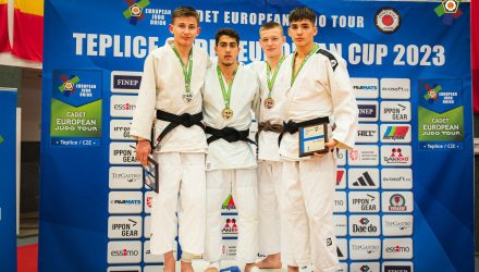 David Gliga, medalie de bronz la Cupa Europeană U18 de Judo