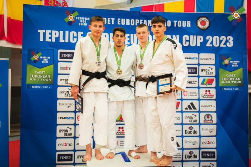 David Gliga, medalie de bronz la Cupa Europeană U18 de Judo