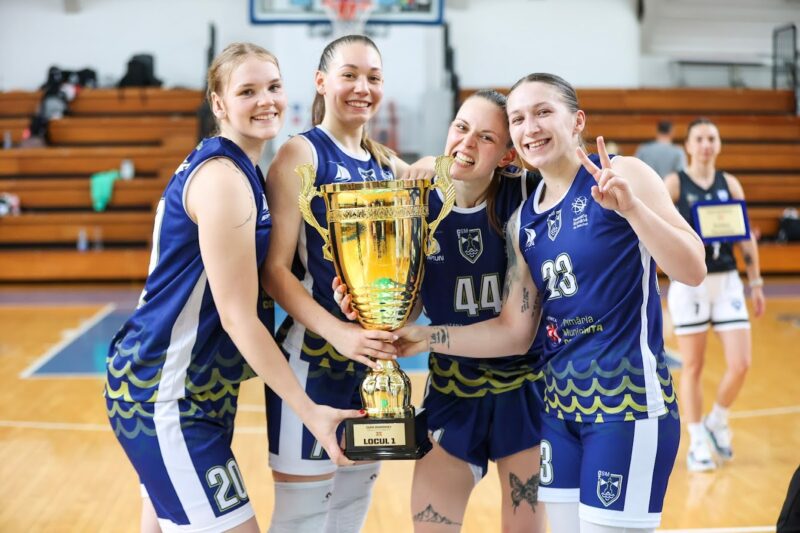 CSU CSM Constanța a câștigat Cupa României 2023 indoor la baschet feminin 3×3!