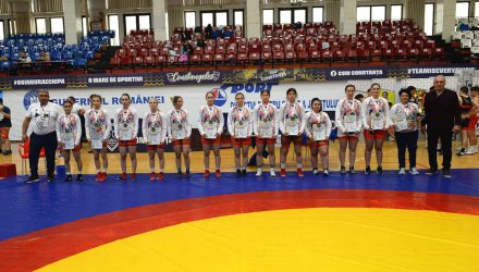 Echipa CSM Constanța a câștigat Cupa României de lupte feminine U20