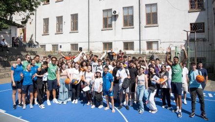Starurile baschetului 3×3 mondial au fost în vizită la Colegiul Național Mihai Eminescu! Turneul de calificare Europe Cup 3×3 are loc, în weekend, la Constanța!