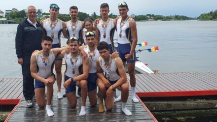 Medalii pentru canotorii de la CSM Constanța la Campionatul Național