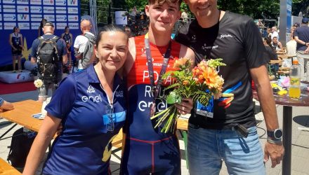 Carol Popa, locul 3 la Cupa Europeană de Triatlon Juniori