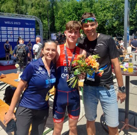 Carol Popa, locul 3 la Cupa Europeană de Triatlon Juniori