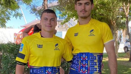 În naționala de rugby în 7 a României au evoluat doi rugbyști de la CSM Constanța