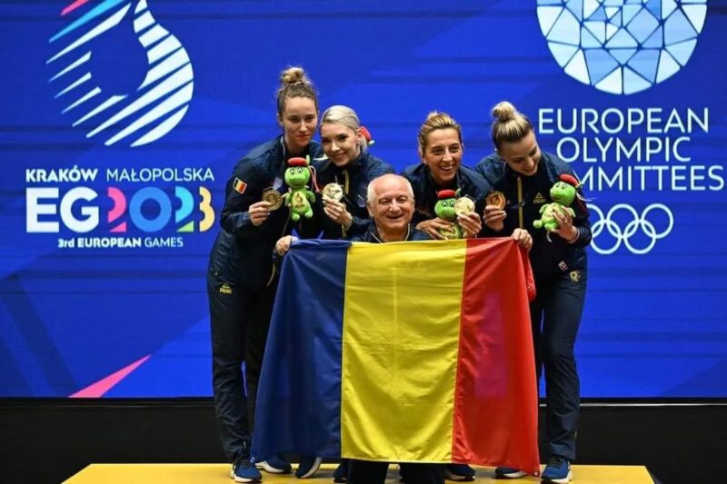 Fetele au triumfat la Jocurile Europene, sub bagheta lui Viorel Filimon!