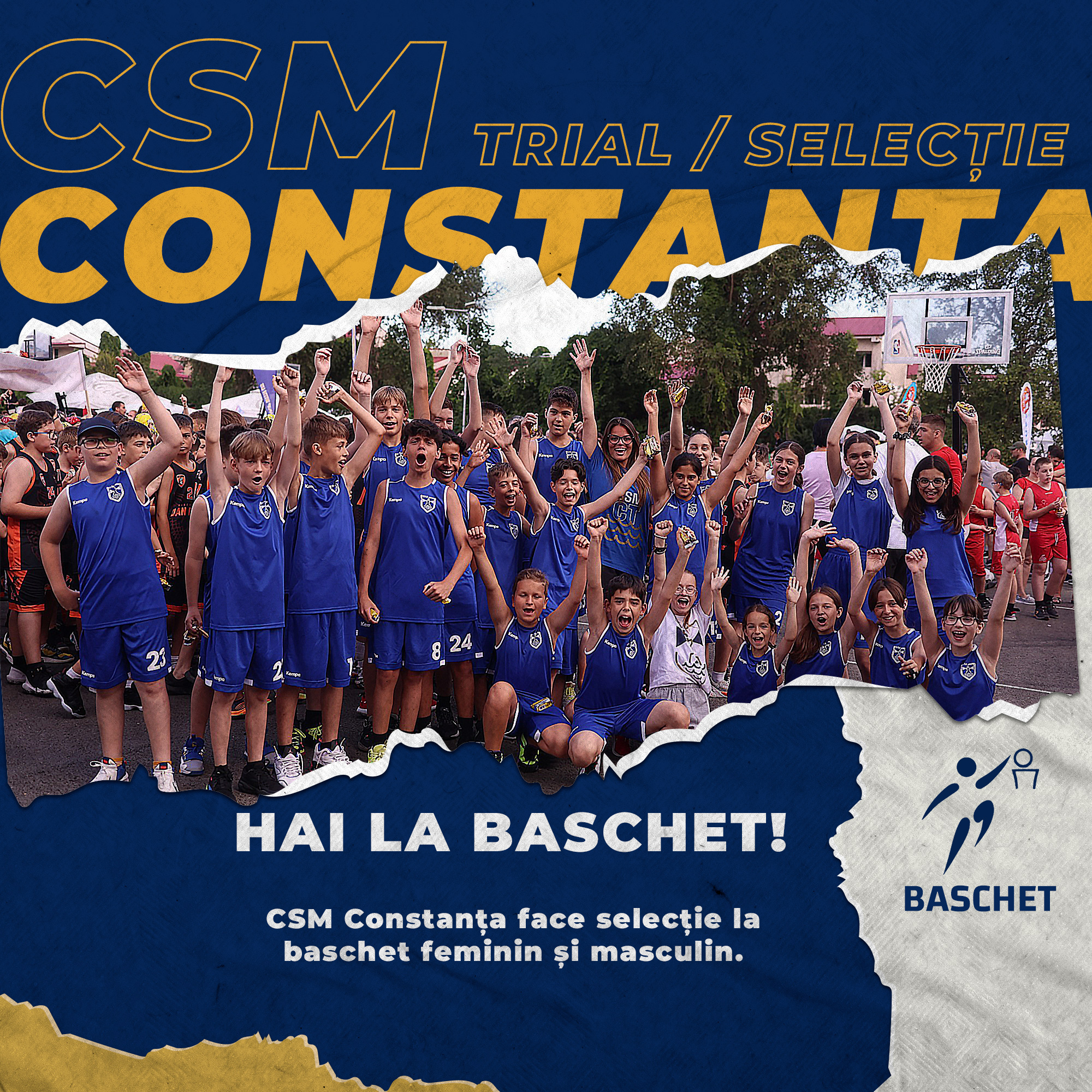 CSM Constanța își caută viitorii campioni și campioane în baschet ...