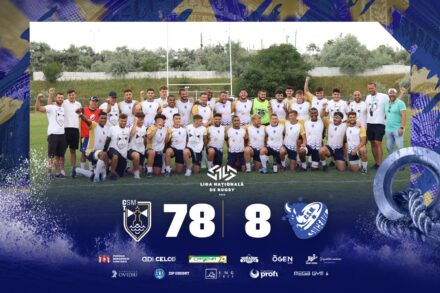 Victorie concludentă pentru echipa de rugby CSM Constanța
