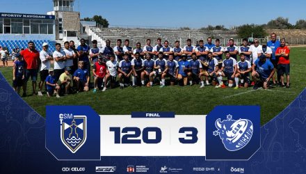 CSM Constanța a realizat scorul campionatului în Liga Națională de Rugby!