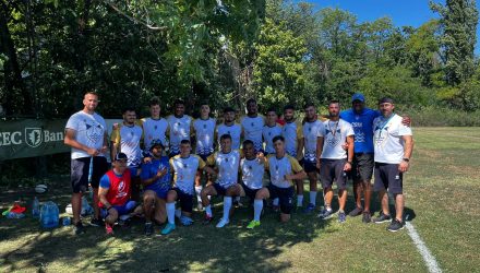 Echipa CSM Constanța s-a clasat pe locul al treilea în etapa inaugurală a Campionatului Național de rugby în 7!