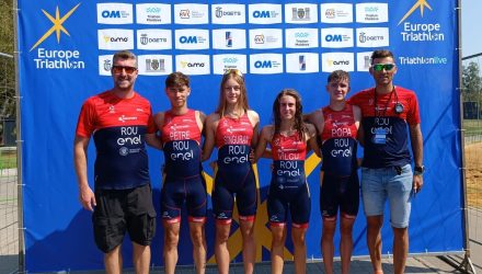 Argint la Cupa Europeană, cu echipa României, pentru triatloniștii noștri