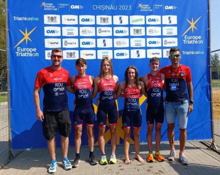 Argint la Cupa Europeană, cu echipa României, pentru triatloniștii noștri