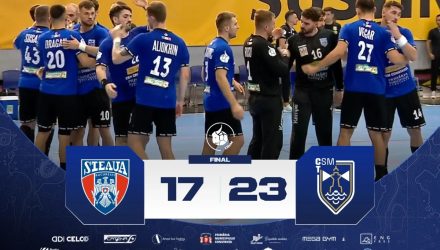 A treia victorie în deplasare! CSM Constanța a învins Steaua cu 23-17