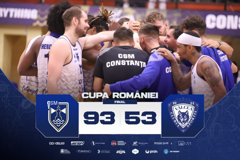 CSM Constanța s-a calificat în Final 8 Cupa României, după 93-53 cu CS Vâlcea!