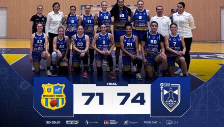 Baschetbalistele noastre câștigă la Arad, în optimile Cupei României!