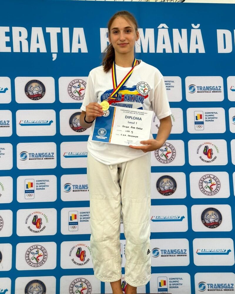 Aur pentru Ana Carla Gliga la Campionatul Național de Ne Waza