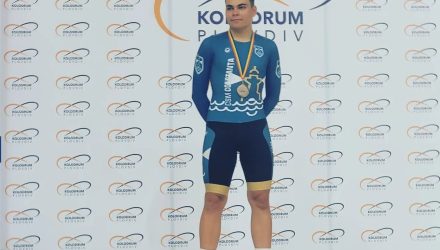 Ciclistul Matei Paris, medaliat cu aur la Campionatul Național de Pistă de la Plovdiv