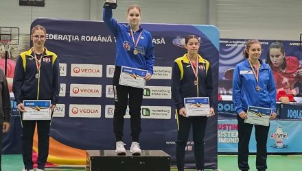 Încă două trofee în palmares! Elena Zaharia a câștigat Cupa României la Senioare și la Tineret