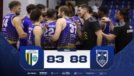 A doua victorie pentru baschetbaliștii noștri în Liga Națională