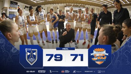 Baschetbalistele CSM Constanța câștigă primul meci din noul sezon al Ligii Naționale