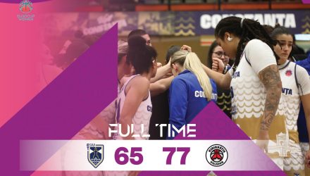CSM Constanța – Kibirkstis Vilnius 65-77, în EuroCup Women