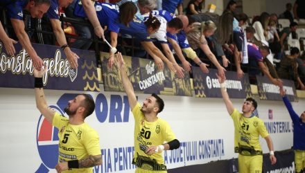 Repetiție pentru Sporting! Handbaliștii CSM Constanța, victorie cu Universitatea Cluj