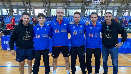 Suntem în grafic la tenis de masă! Echipele noastre au terminat turul Diviziei A pe primele locuri