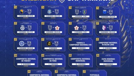 Calendar CSM Constanța / Noiembrie 2023 / Săptămâna 2