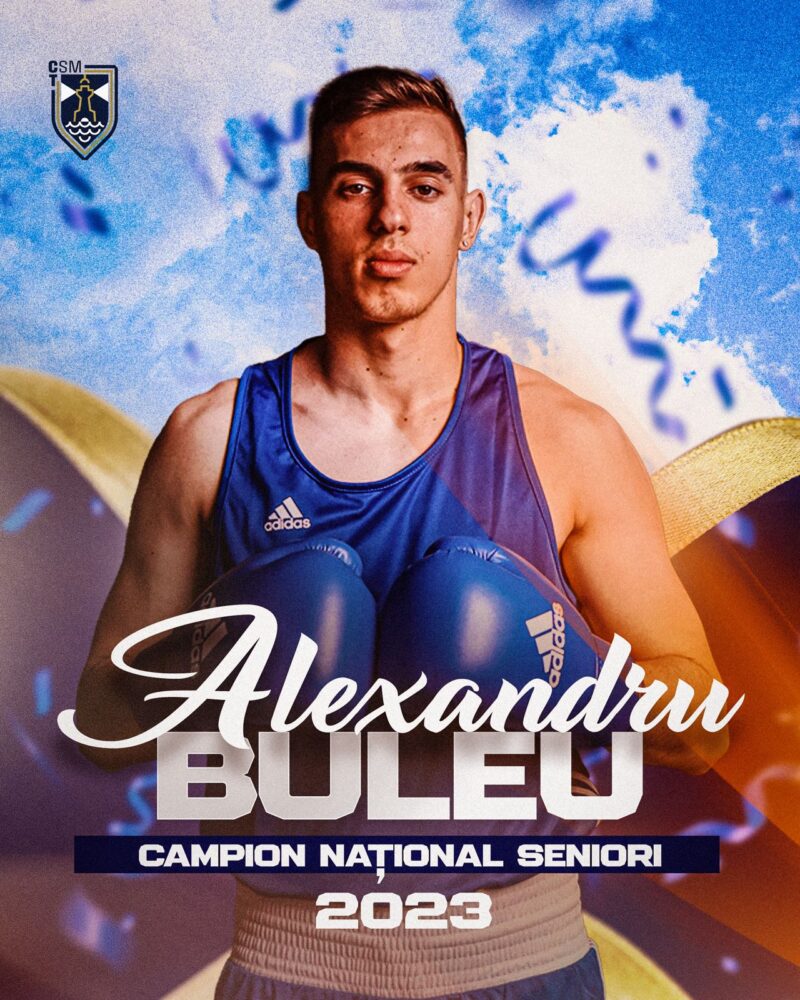 Alexandru Buleu de la CSM Constanța este campion național de seniori